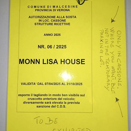 Monnalisa House Apartman Malcesine Kültér fotó